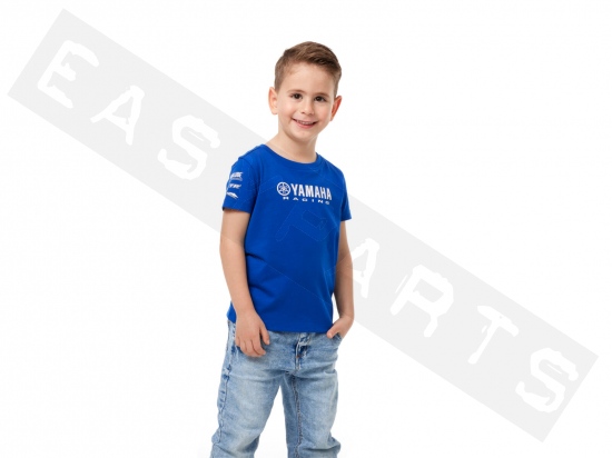 T-shirt YAMAHA Paddock Blue Essentials Bruges kids blauw
